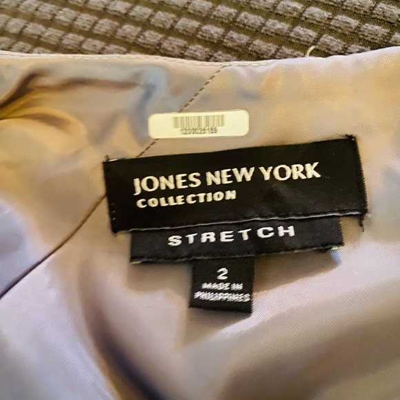 Heather Grey Cap Sleeve Sheath Dress Sz 2 NWOT No Belt - Picture 6 of 6